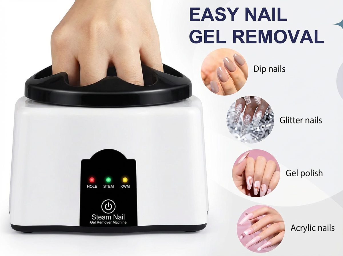 PoliLift™ Steam Nail Polish Remover